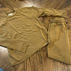 Madewell Olive Loungewear Set
